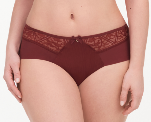 Hipster Chantelle - Alto - Rouge - 08Q
