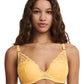 Soutien-gorge plongeant Chantelle - Fleurs - Jaune - 054