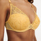 Soutien-gorge plongeant Chantelle - Fleurs - Jaune - 054