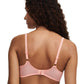 Soutien-gorge plongeant Chantelle - Fleurs - Pêche - 06V