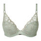 Soutien-gorge plongeant Chantelle - Fleurs - Vert - 0TM