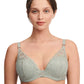 Soutien-gorge plongeant Chantelle - Fleurs - Vert - 0TM