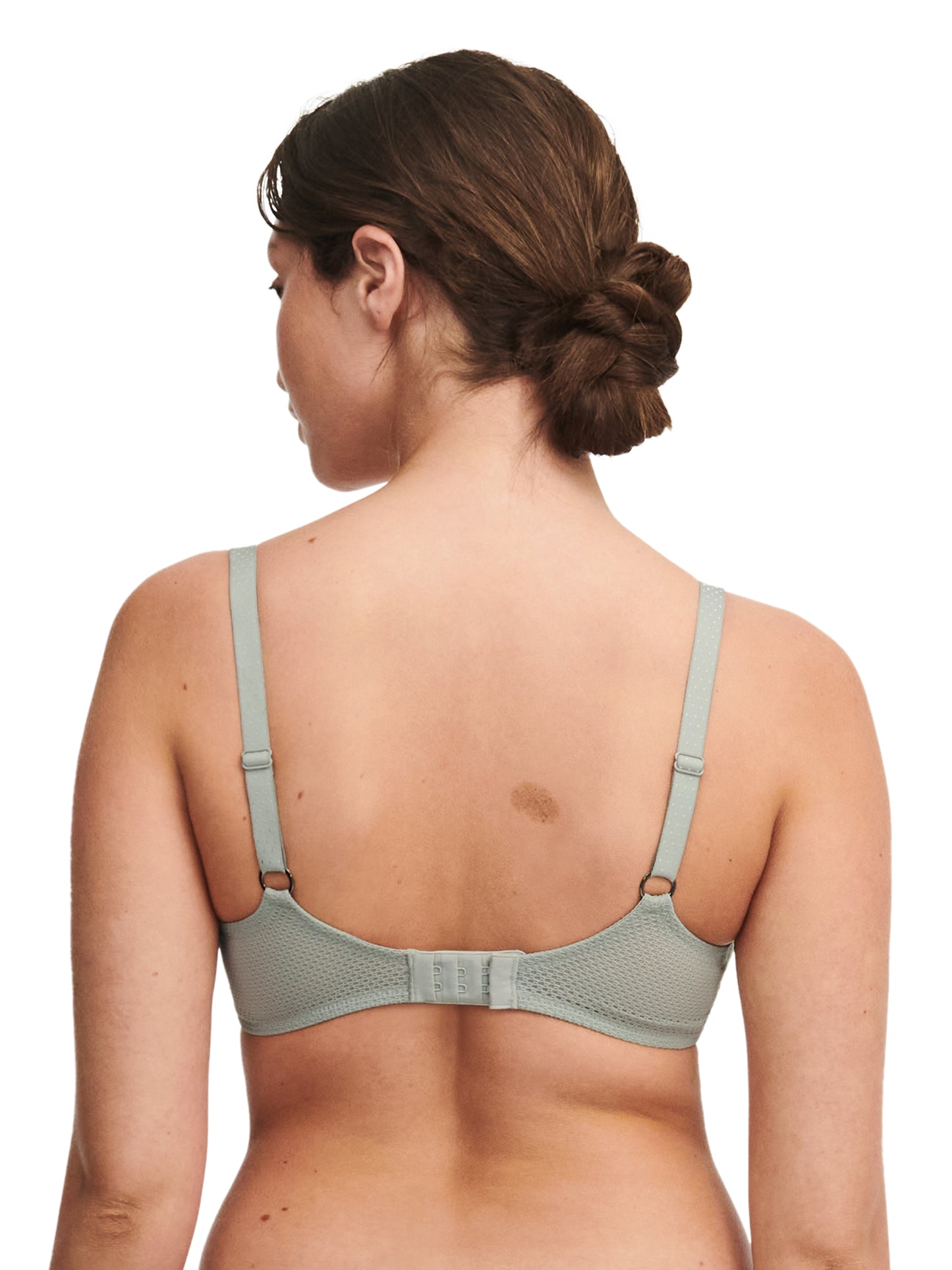 Soutien-gorge plongeant Chantelle - Fleurs - Vert - 0TM