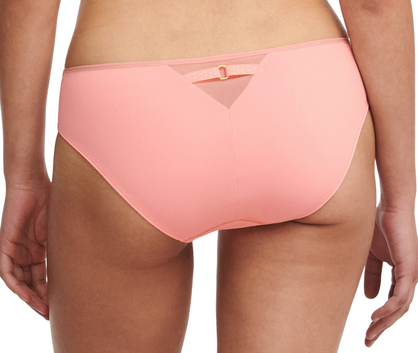 Culotte Chantelle - Fleurs - Pêche - 06V