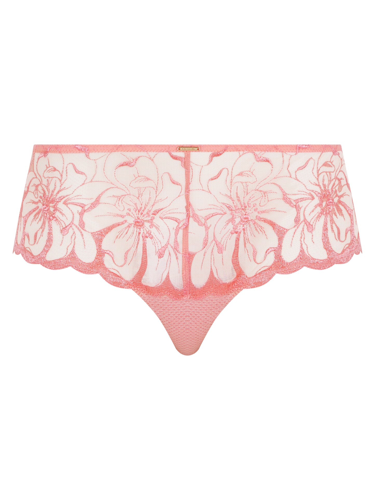 Hipster Chantelle - Fleurs - Pêche - 06V