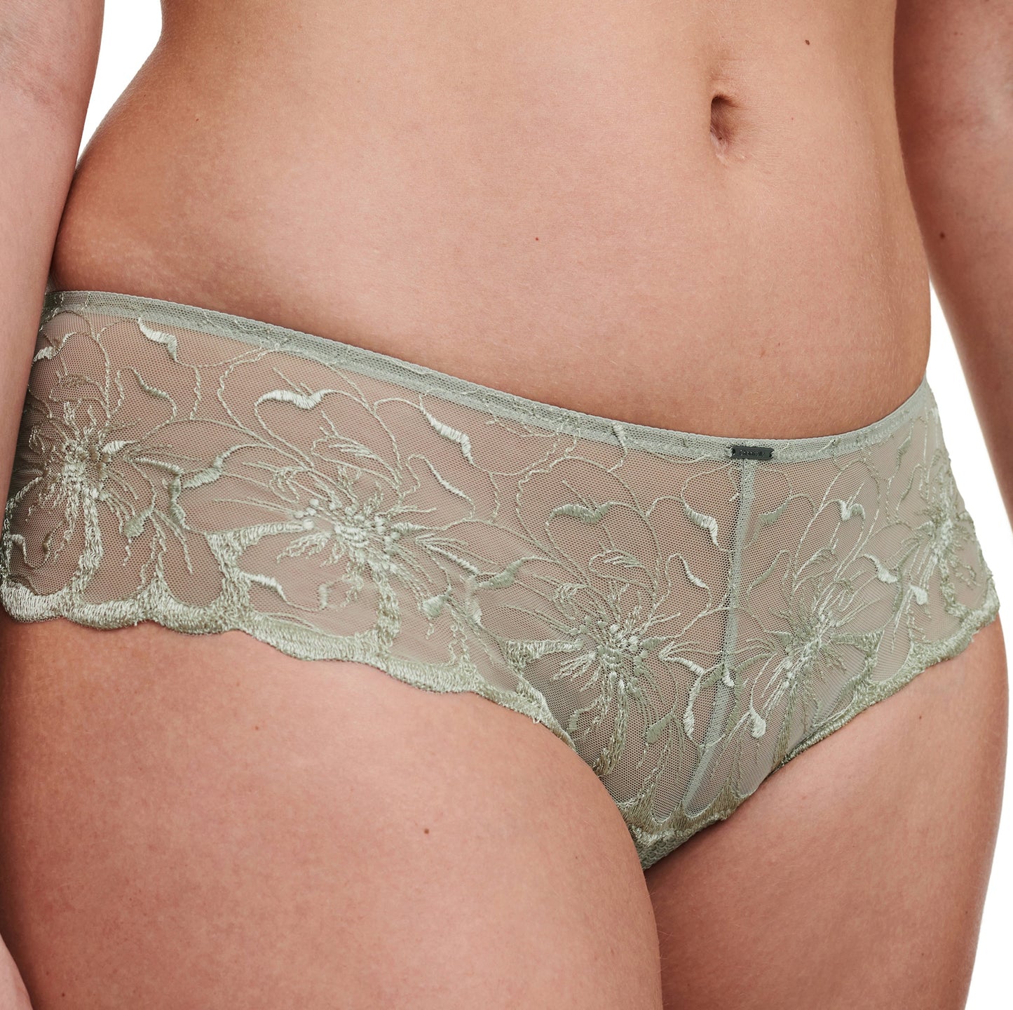 Hipster Chantelle - Fleurs - Verte - 0TM