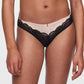 Culotte Chantelle - Midnight Flowers - Noire - 011