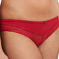 Culotte Chantelle - Midnight Flowers - Rouge - 05W