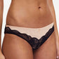 Culotte Chantelle - Midnight Flowers - Noire - 011