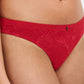 String Chantelle - Midnight Flowers - Rouge - 05W
