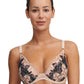 Soutien-gorge plongeant Chantelle - Fleurs Signature - Noir - 0IP