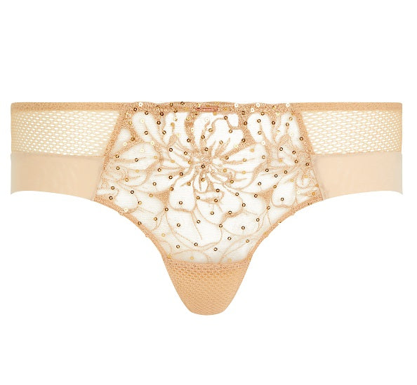 Hipster Chantelle - Fleurs Signature - Beige - 0CK
