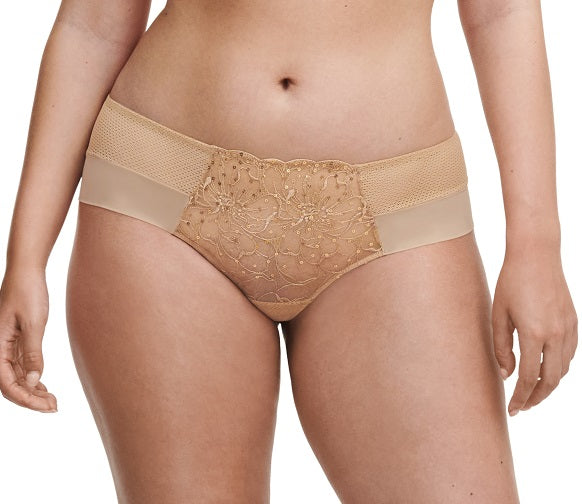 Hipster Chantelle - Fleurs Signature - Beige - 0CK