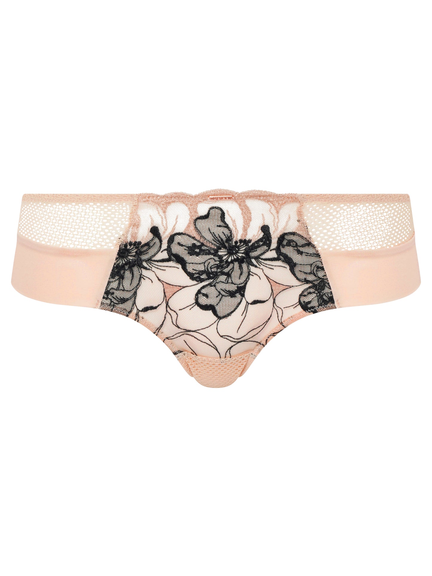 Hipster Chantelle - Fleurs Signature - Noire - 0IP