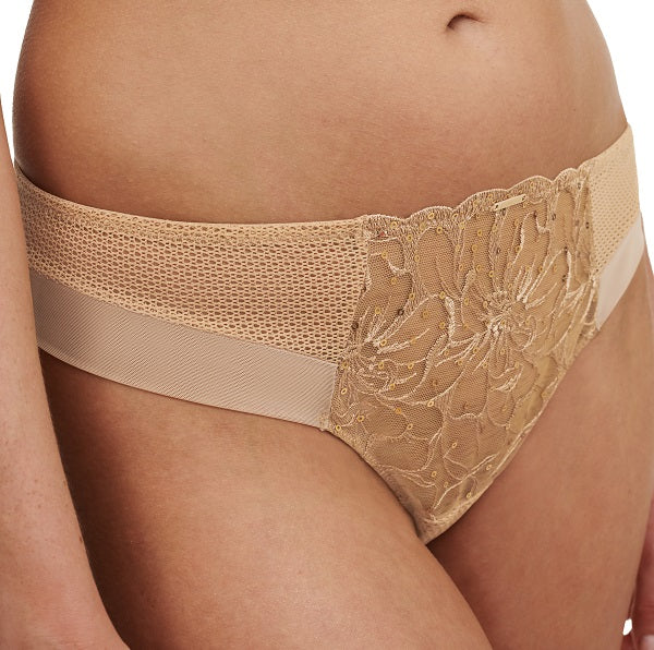 String Chantelle - Fleurs Signature - Beige - 0CK