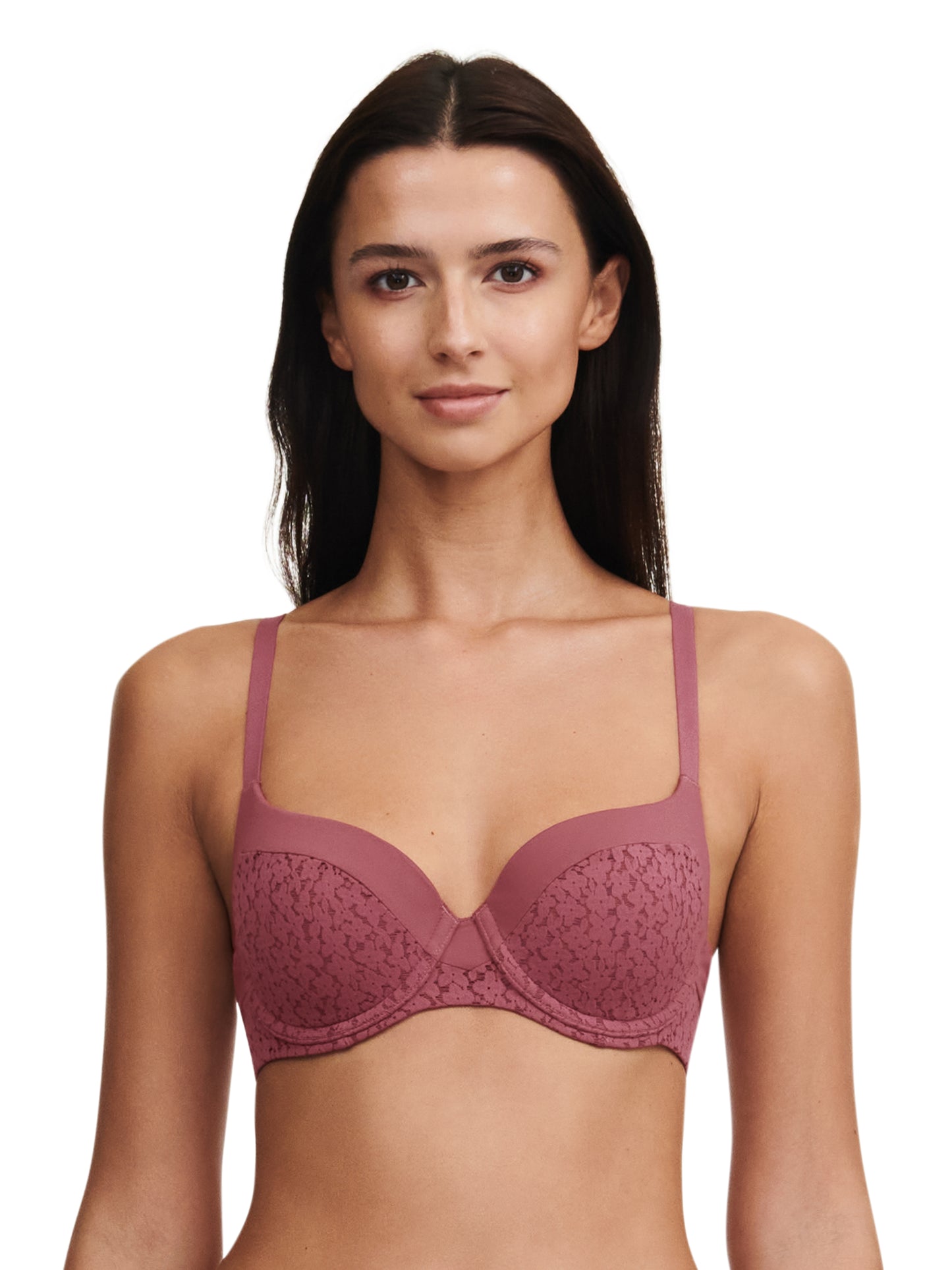Hartvormige BH Chantelle EasyFeel - Norah - Framboos - 085