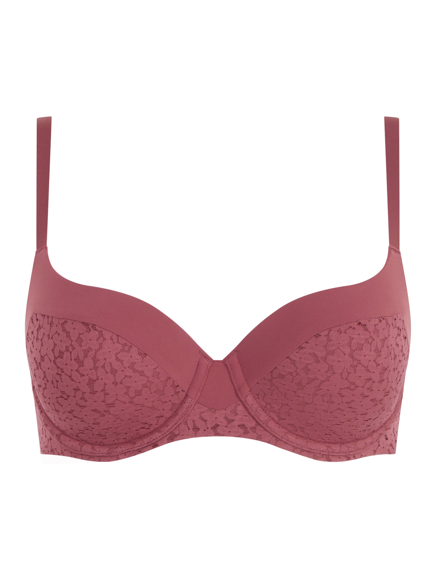 Hartvormige BH Chantelle EasyFeel - Norah - Framboos - 085