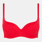 Hartvormige BH Chantelle EasyFeel - Norah - Rood - 0YU