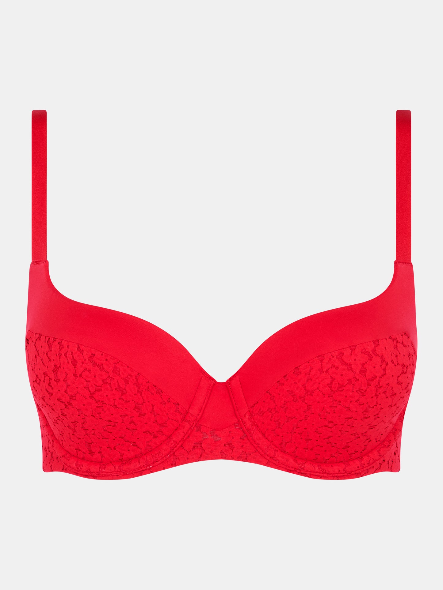 Hartvormige BH Chantelle EasyFeel - Norah - Rood - 0YU