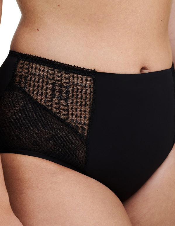 Culotte Chantelle - Intrigue - Noire - 011