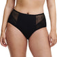 Culotte Chantelle - Intrigue - Noire - 011
