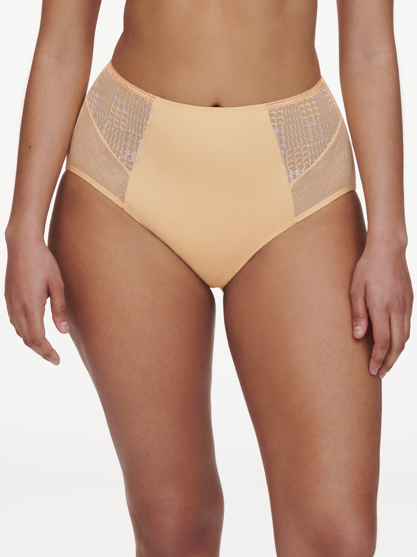 Culotte taille haute Chantelle - Intrigue - Jaune - 056
