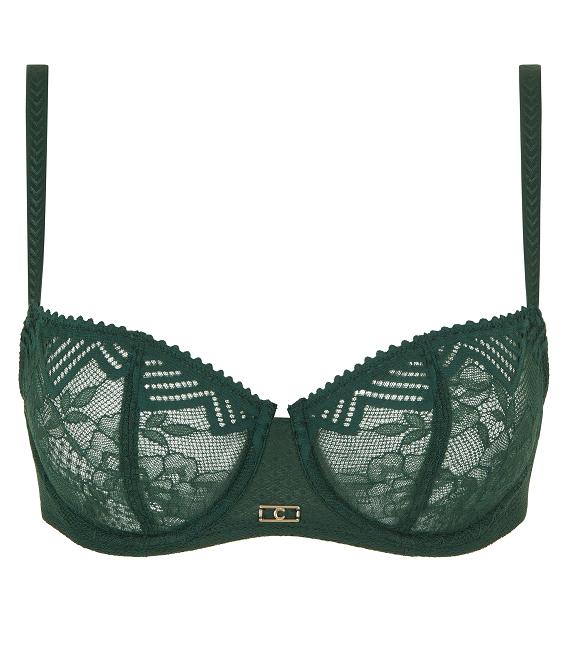 Soutien-gorge balconnet Chantelle - Origins - Vert - 00R