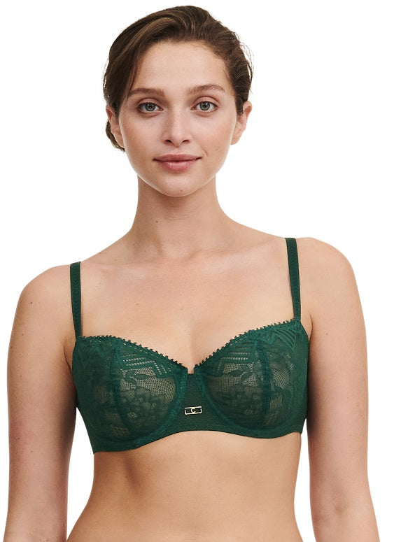 Soutien-gorge balconnet Chantelle - Origins - Vert - 00R