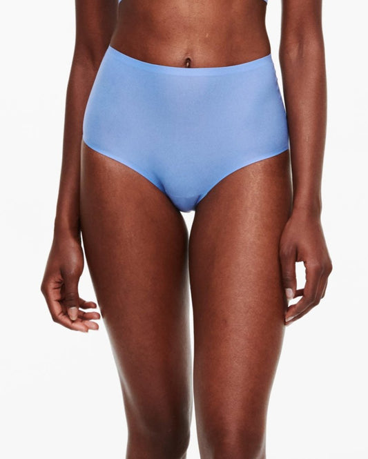Culotte taille haute Chantelle - Softstretch - Bleue - 0P2