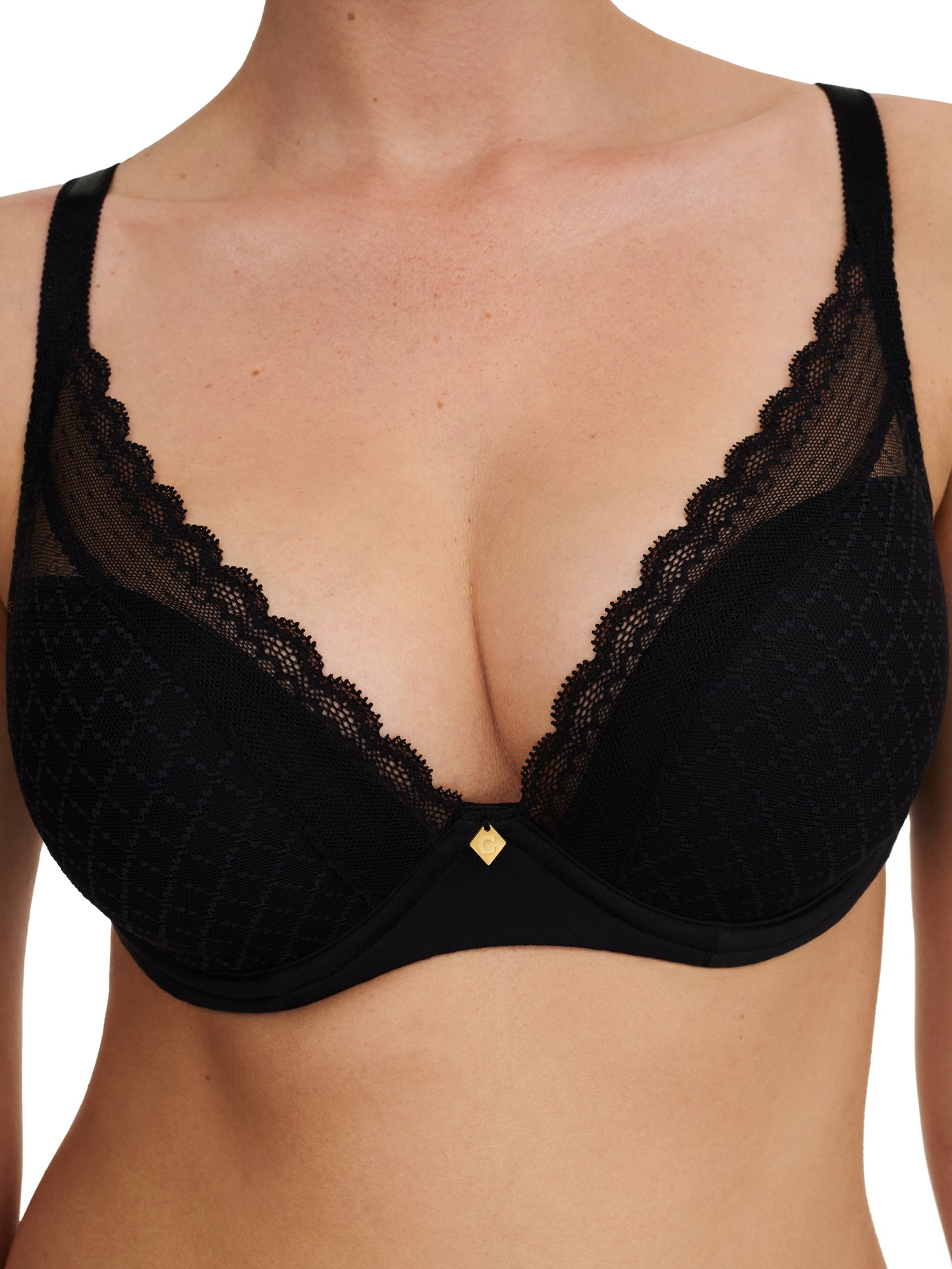 Plunge BH Chantelle EasyFeel - Norah Chic - Zwart - 011