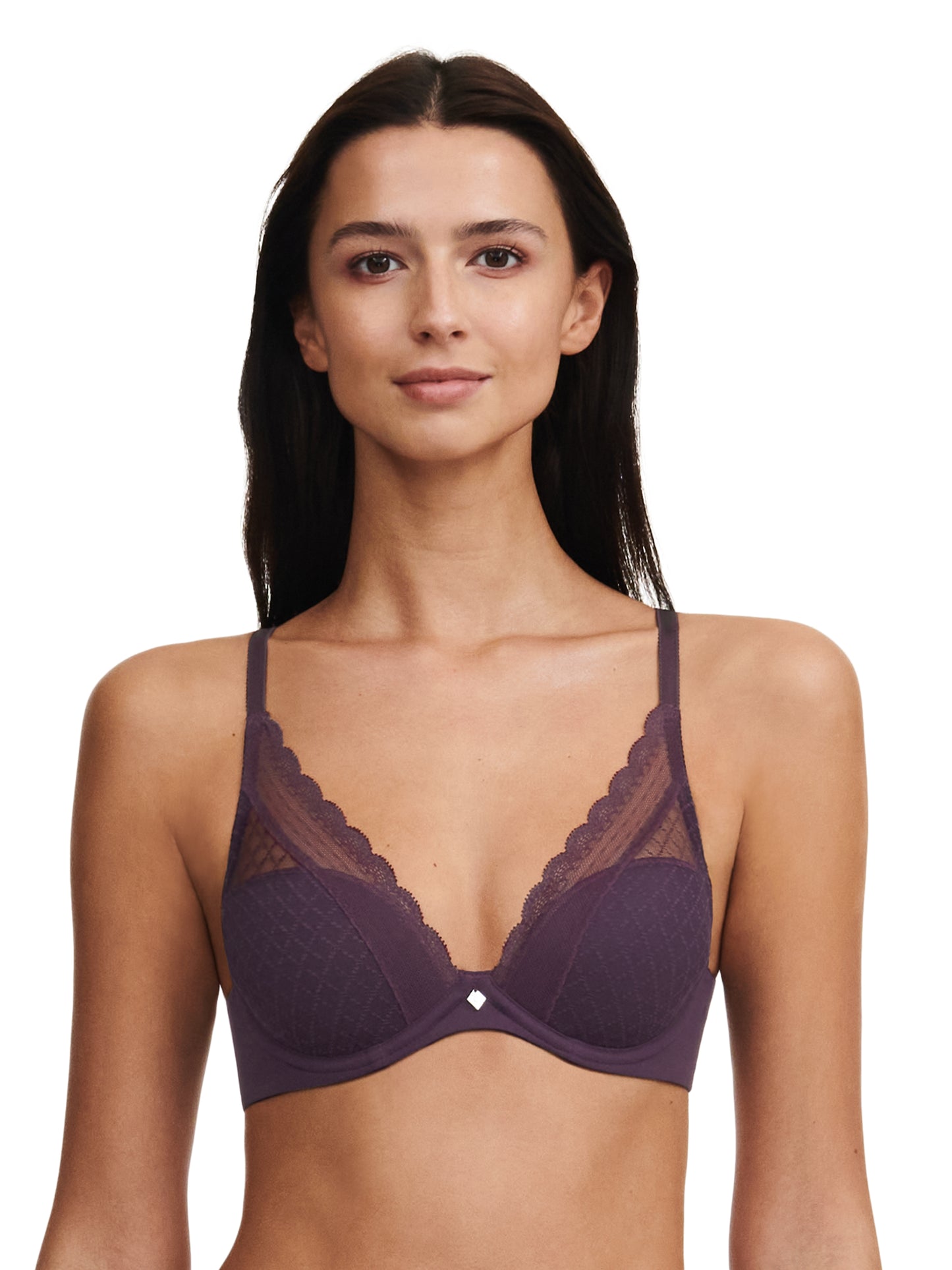 Plunge BH Chantelle EasyFeel - Norah Chic - Bordeaux - 0UA