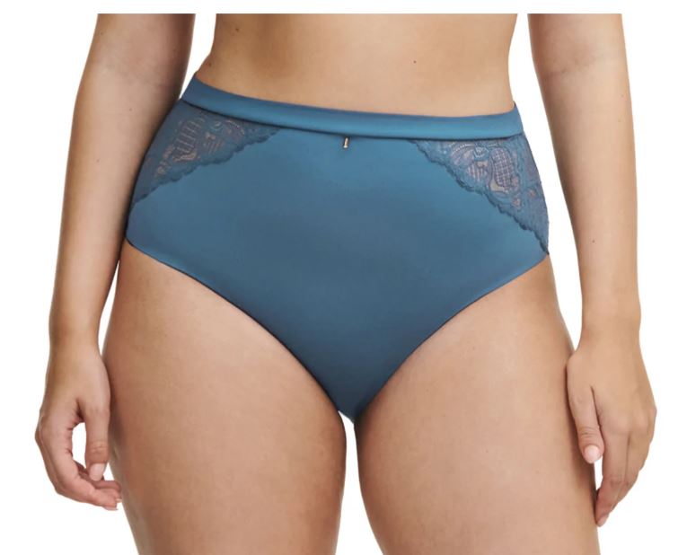 Culotte taille haute Chantelle - Orangerie Dream - Bleue - 00C