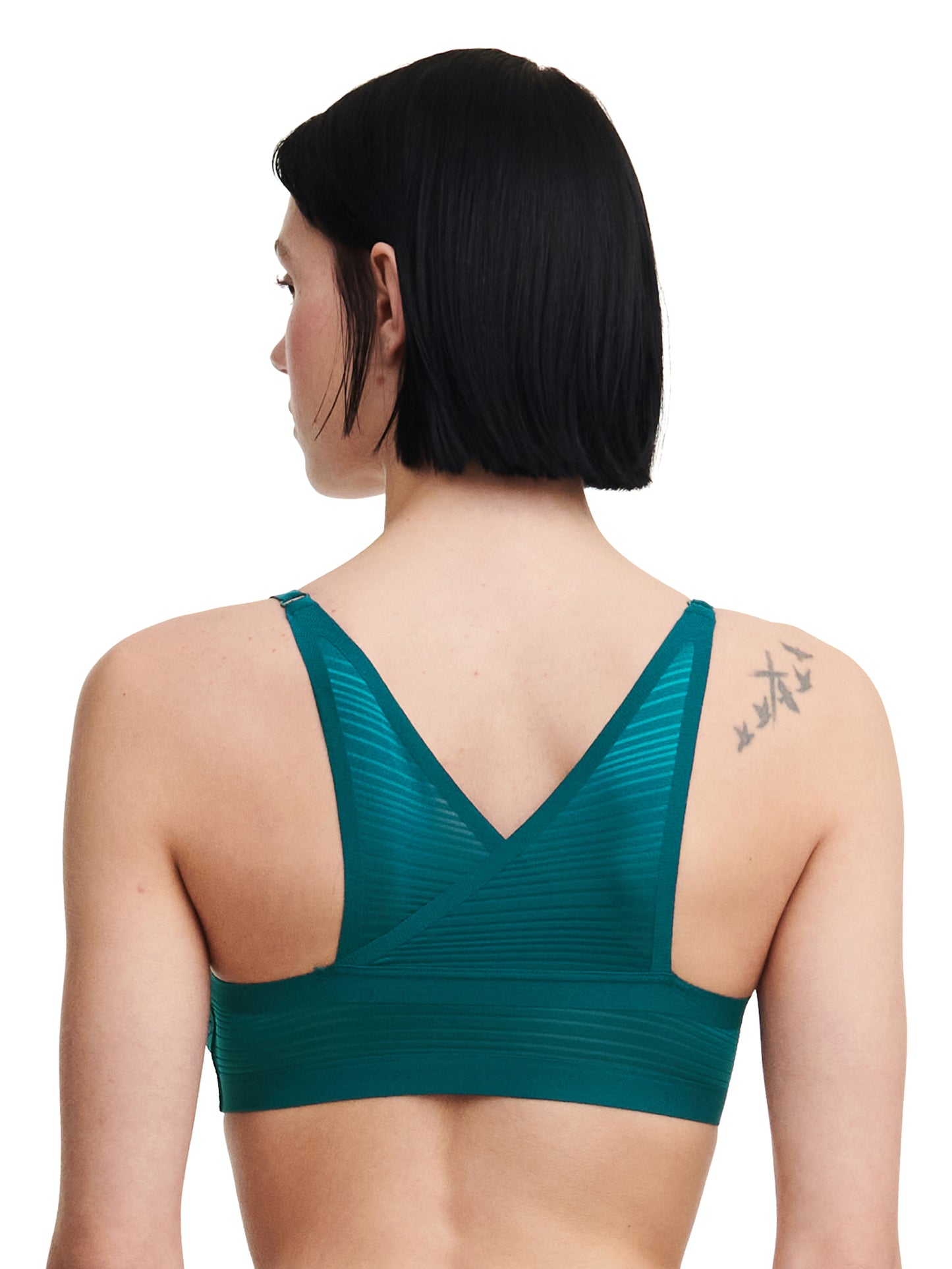Bralette Chantelle - Softstretch Stripes - Verte - 0BK