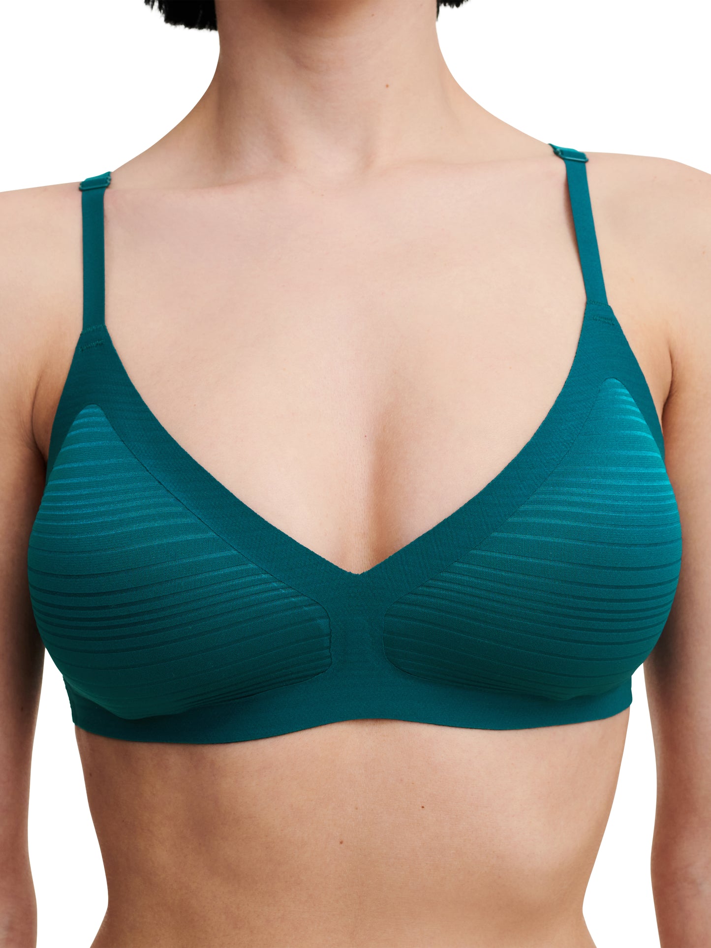 Bralette Chantelle - Softstretch Stripes - Verte - 0BK