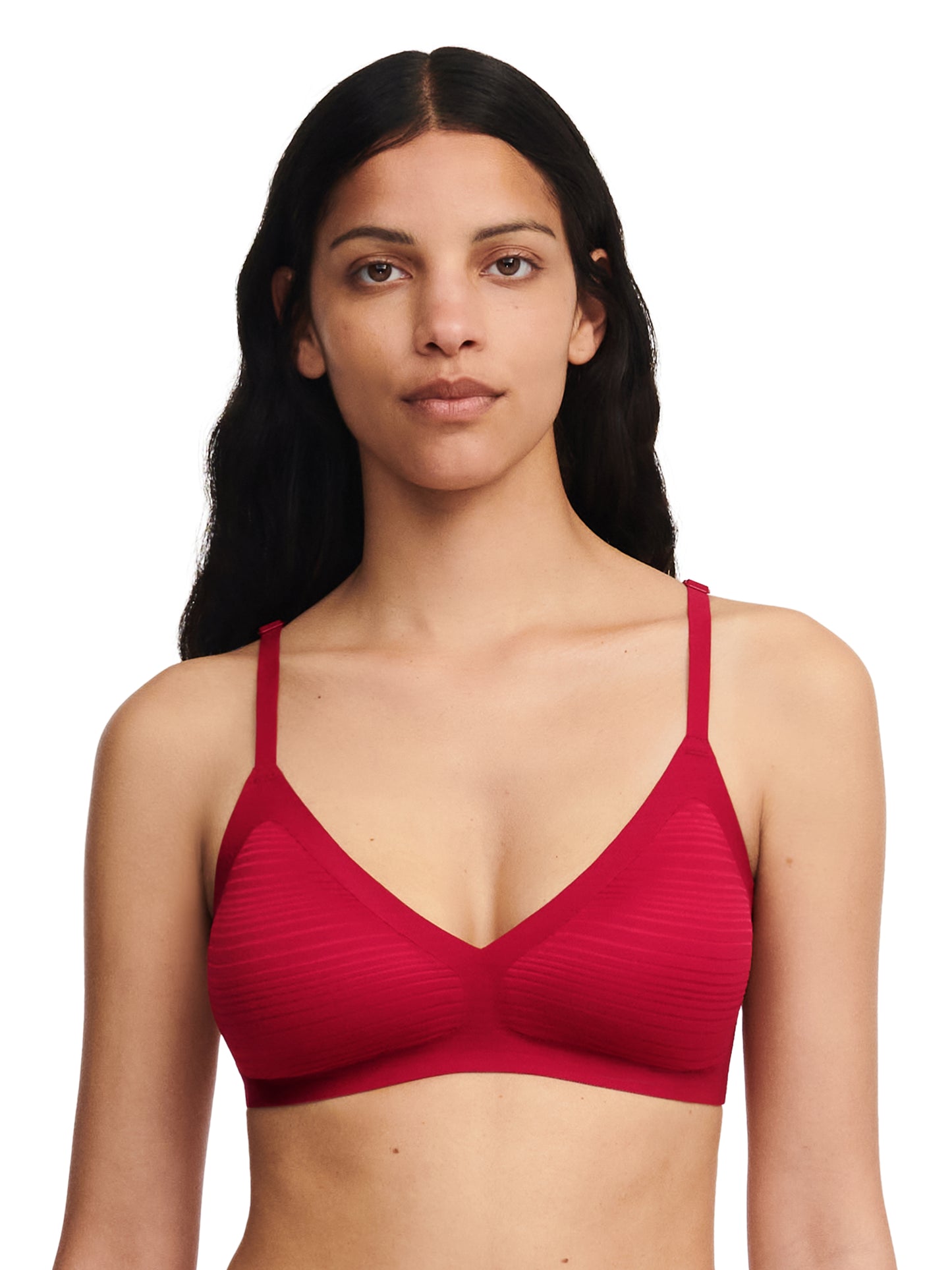 Bralette Chantelle - Softstretch Stripes - Rouge - 0ME