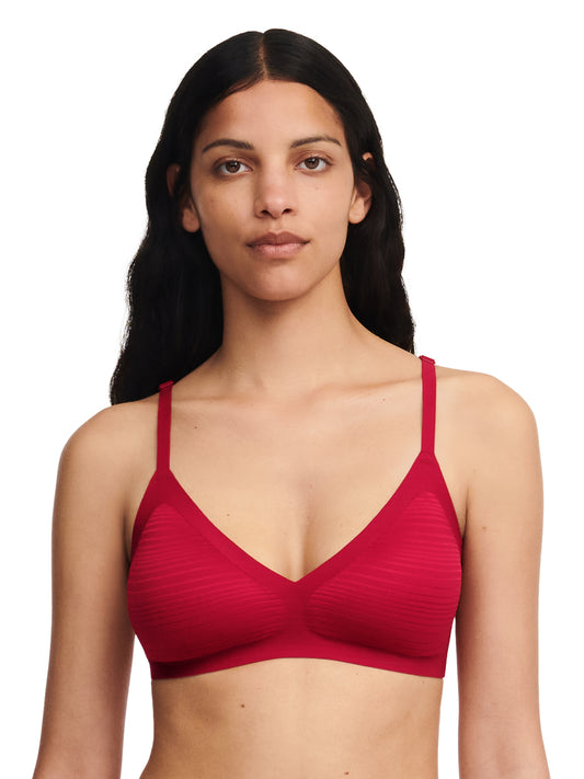 Bralette Chantelle - Softstretch Stripes - Rouge - 0ME