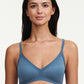 Bralette Chantelle - Softstretch Stripes - Bleue - 00C