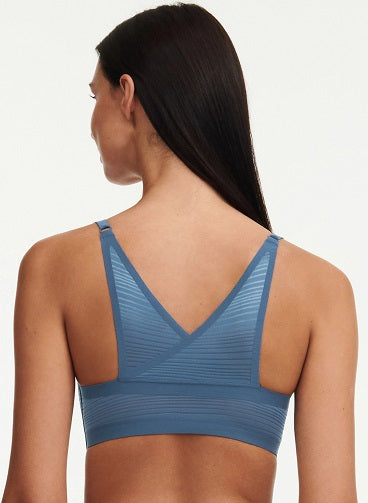 Bralette Chantelle - Softstretch Stripes - Bleue - 00C
