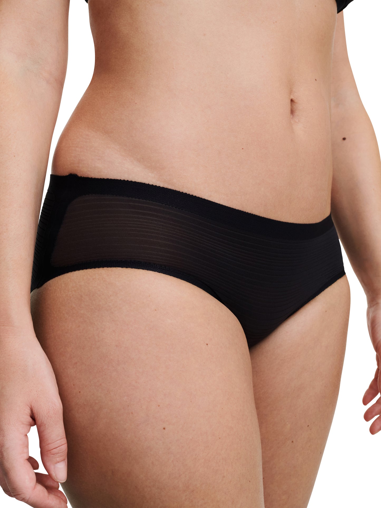 Hipster Chantelle - Softstretch Stripes - Noire - 011
