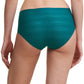 Hipster Chantelle - Softstretch Stripes - Verte - 0BK