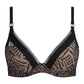 Soutien-gorge plongeant Chantelle - Graphic Allure - Noir - 011