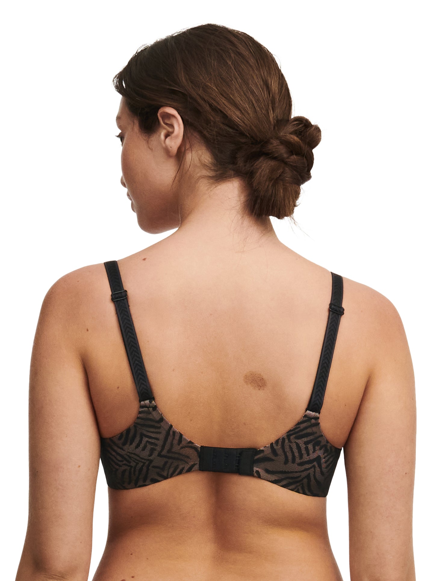 Soutien-gorge plongeant Chantelle - Graphic Allure - Noir - 011
