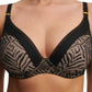 Soutien-gorge plongeant Chantelle - Graphic Allure - Noir - 011