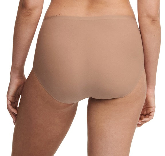 Culotte taille haute Chantelle - Softstretch - Marron - 02T