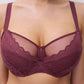 Balconette BH Chantelle EasyFeel - Floral Touch - Bordeaux - 0K7