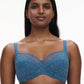 Balconette BH Chantelle EasyFeel - Floral Touch - Blauw - 00C