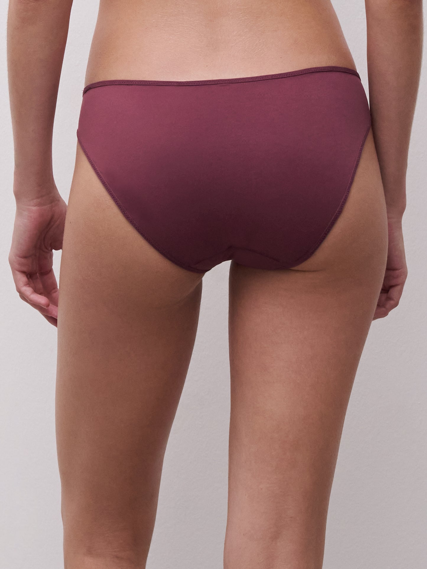 Slip Chantelle EasyFeel - Floral Touch - Bordeaux - 0K7