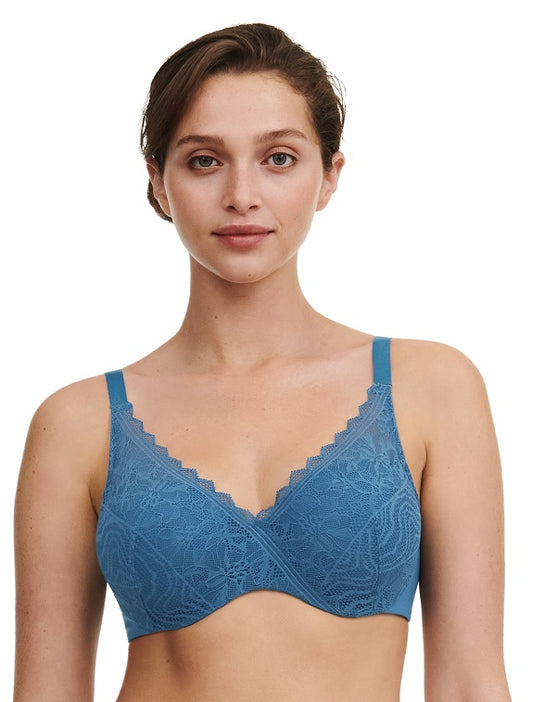 Full cup BH Chantelle EasyFeel - Floral Touch - Blauw - 00C