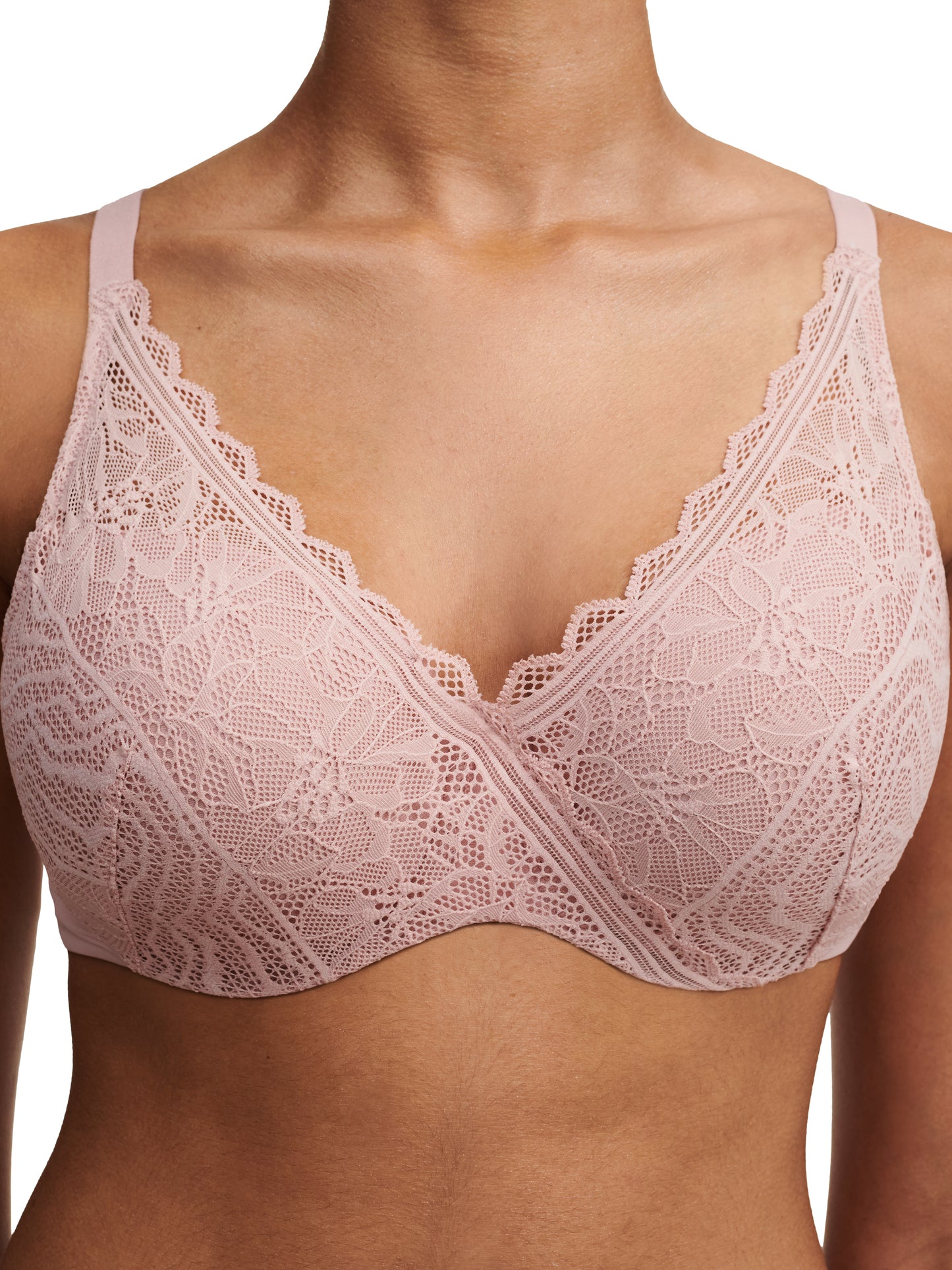 Full cup BH Chantelle EasyFeel - Floral Touch - Rose - 00V