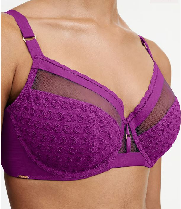 Soutien-gorge emboîtant Chantelle - Monogram - Violet - 0U4